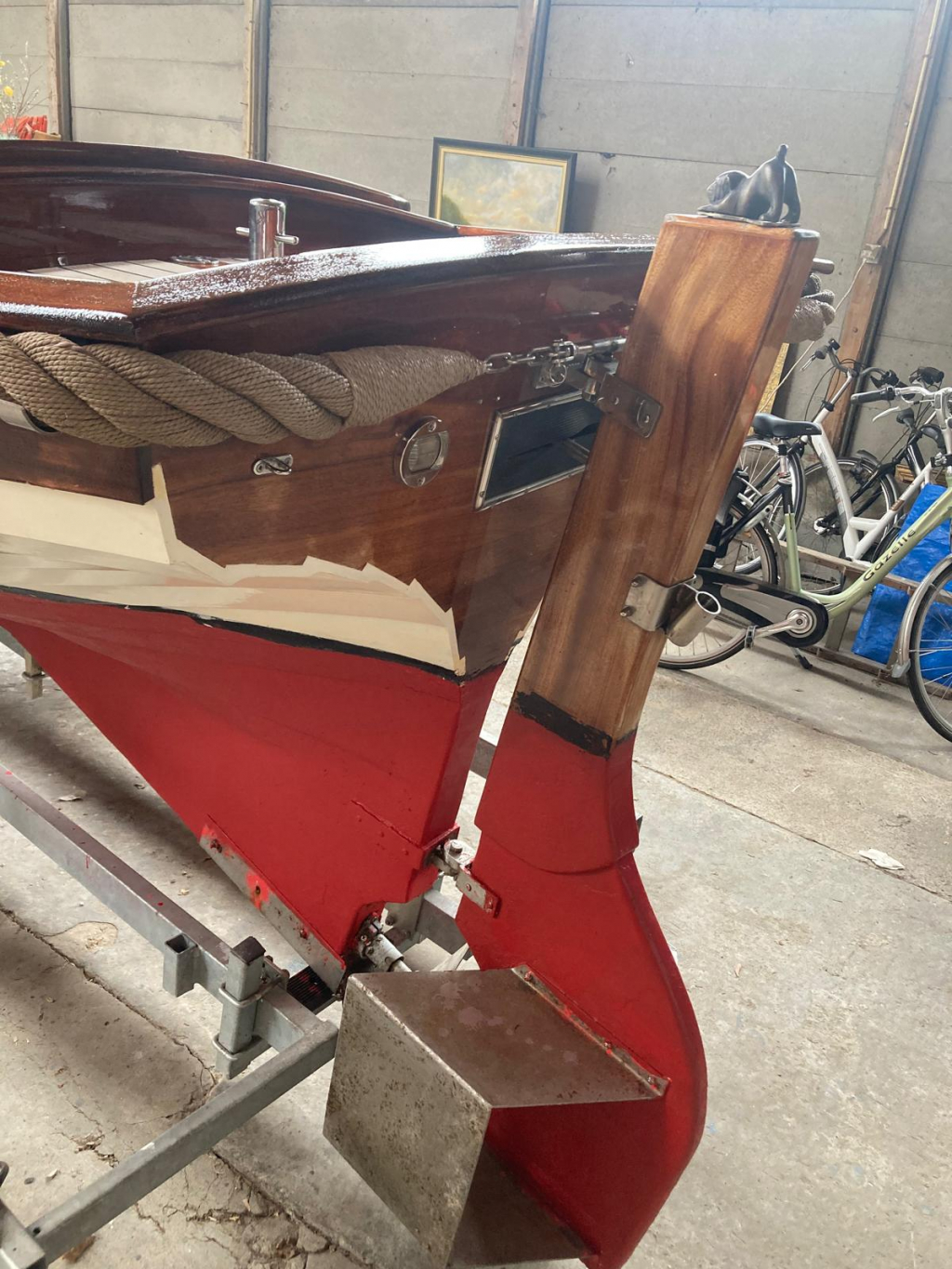 Unieke klassieke Spiegelsloep type ' Kapiteinssloep ' met Vetus inboard diesel — foto 17 van 22