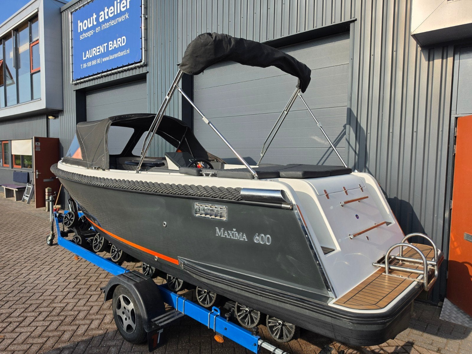 Prachtige Maxima 600 + Suzuki 30PK Injectie *2019* — foto 1 van 18