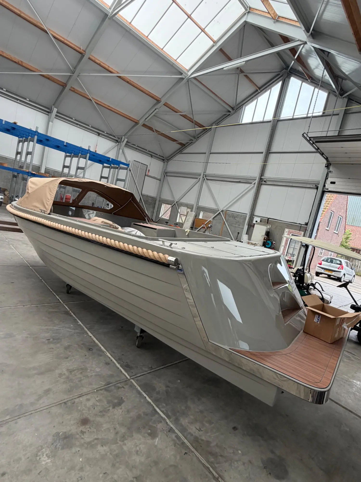 Maassloep 680 Honda 20pk nieuw vaarklaar € 32.950,- — foto 11 van 12