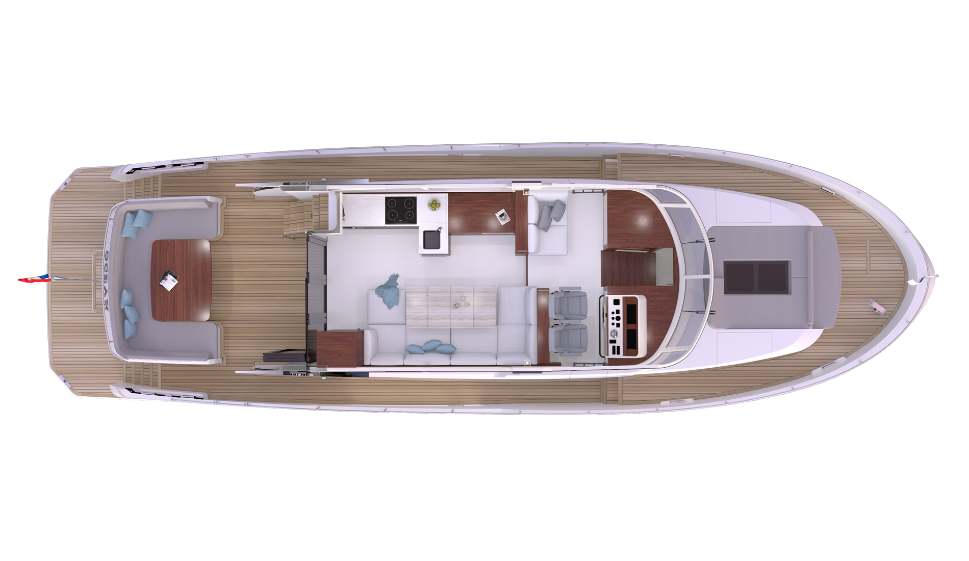 Boarncruiser 58 Ocean - Flybridge — foto 29 van 30