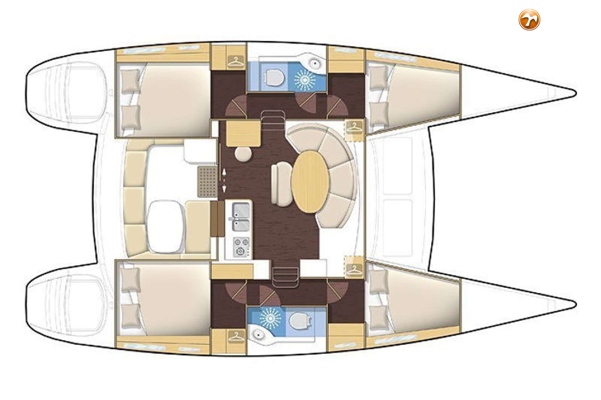 Lagoon 380 S2 — foto 39 van 44