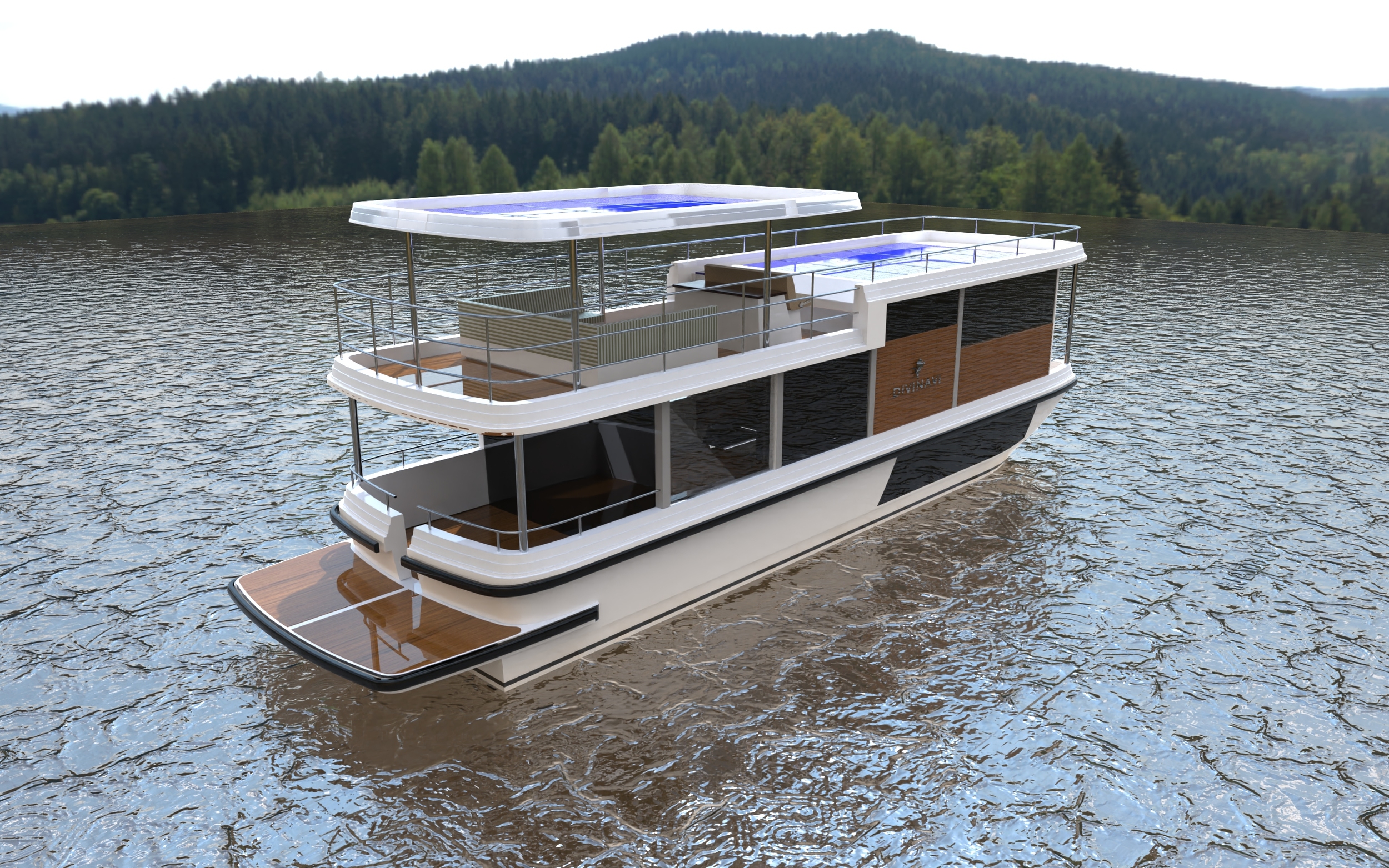 DiviNavi M-1542 SL Houseboat - Foto 2