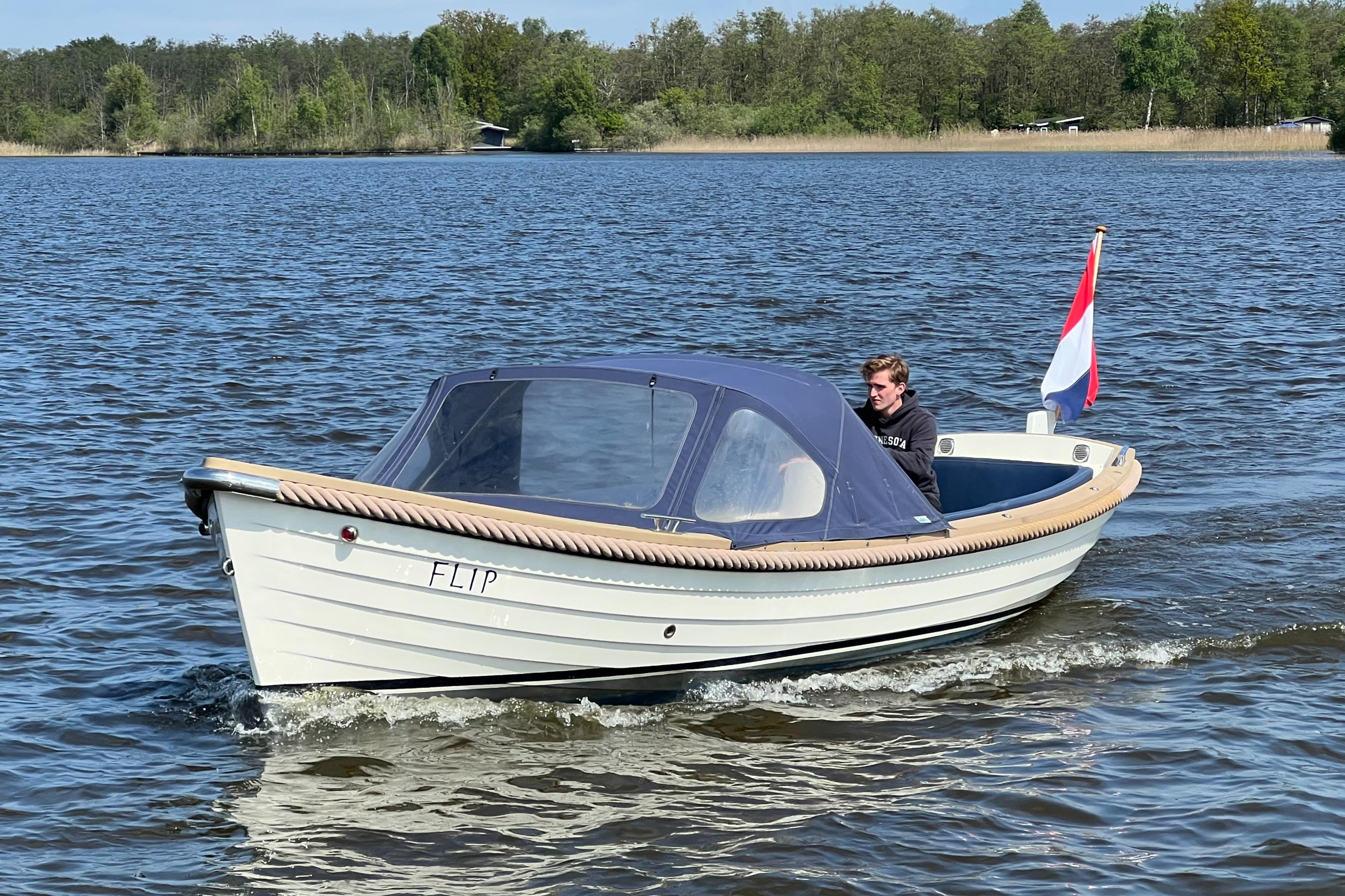 Sloep PVO 700E 2020 – Elektrisch varen met Vetus Rimdrive - Foto 2