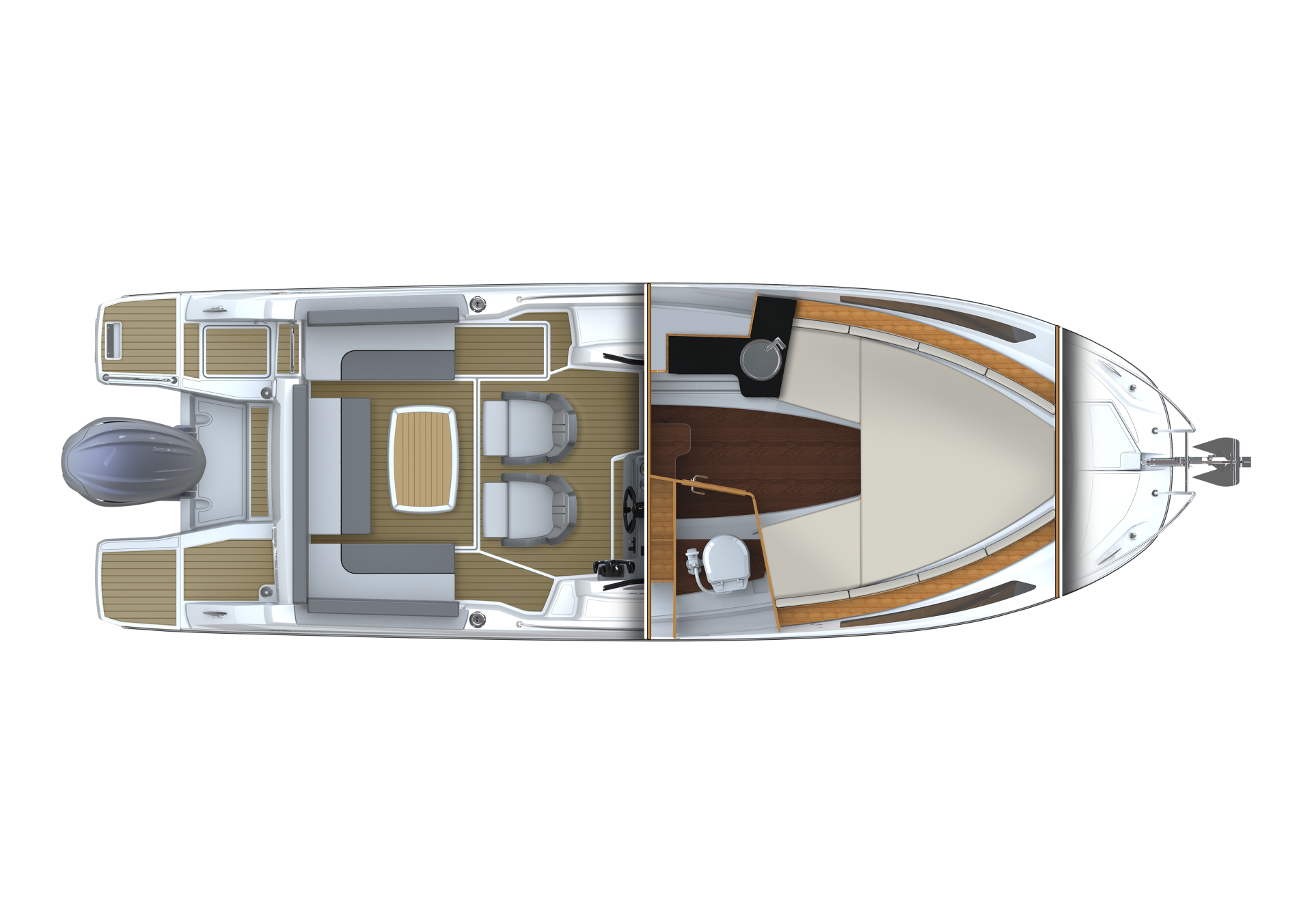 Jeanneau Cap Camarat 7.5 WA Serie 3 — foto 29 van 35