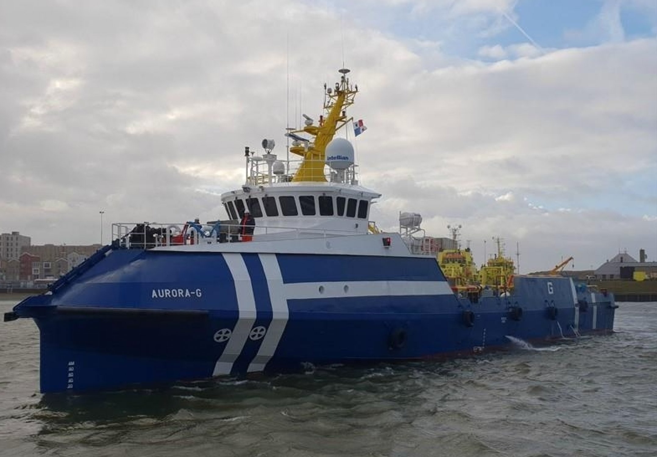 Crew Guard Support Vessel - Beroepsschip - Staal - 2012