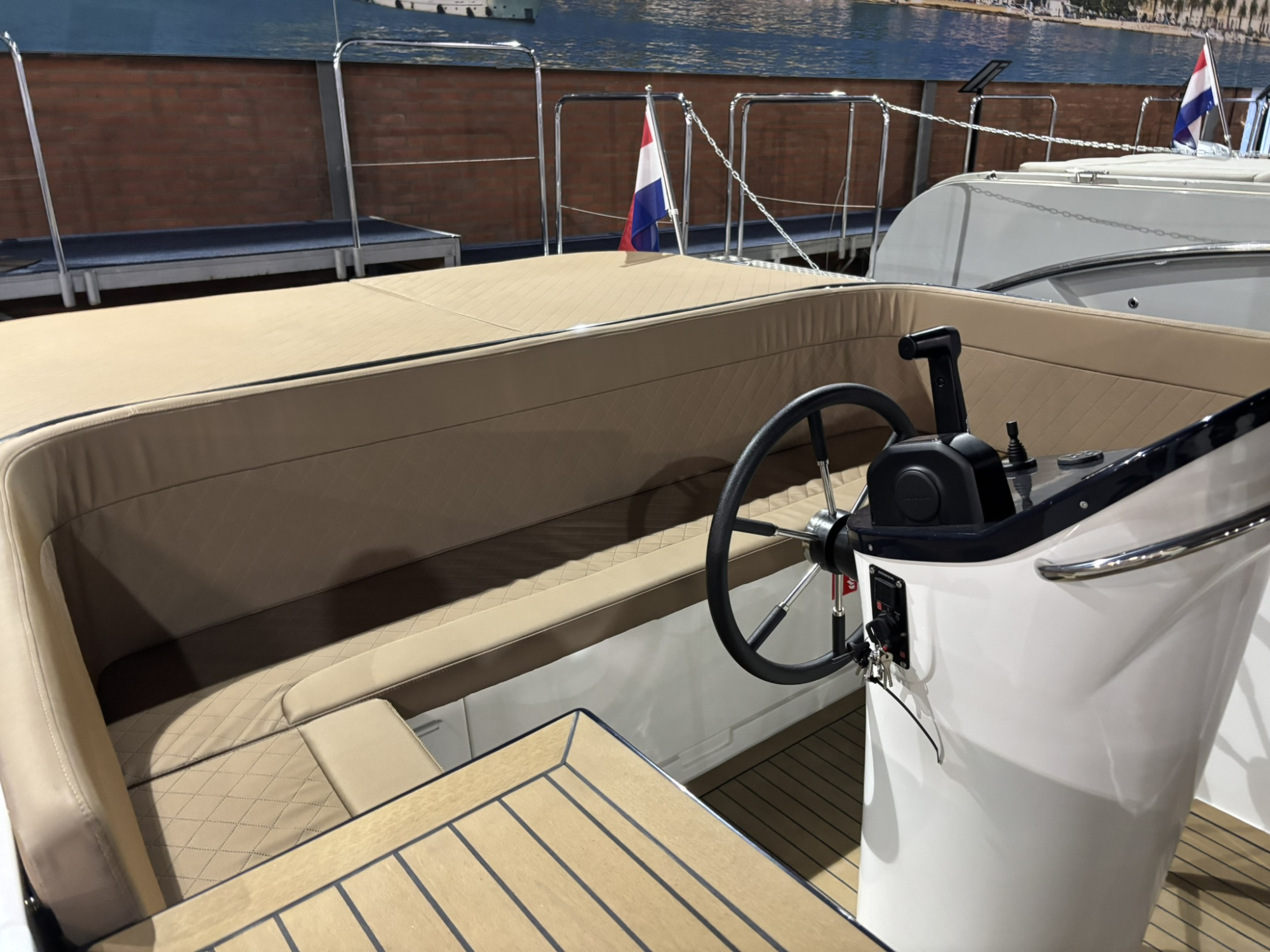 Maxima Boats 820 retro donkerblauw met Honda 150 pk op voorraad! — foto 8 van 16
