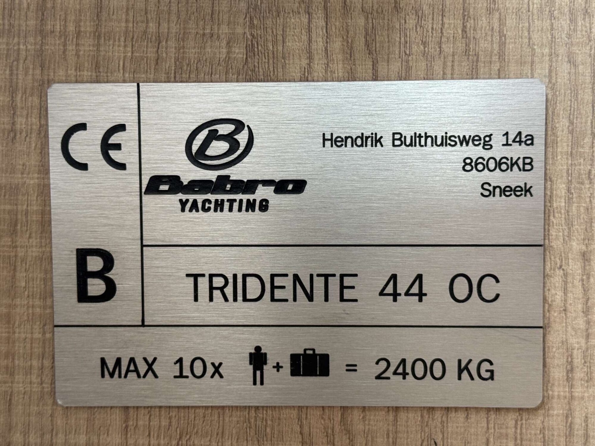 Babro yachting Babro Tridente 44 OC Signature — foto 142 van 143