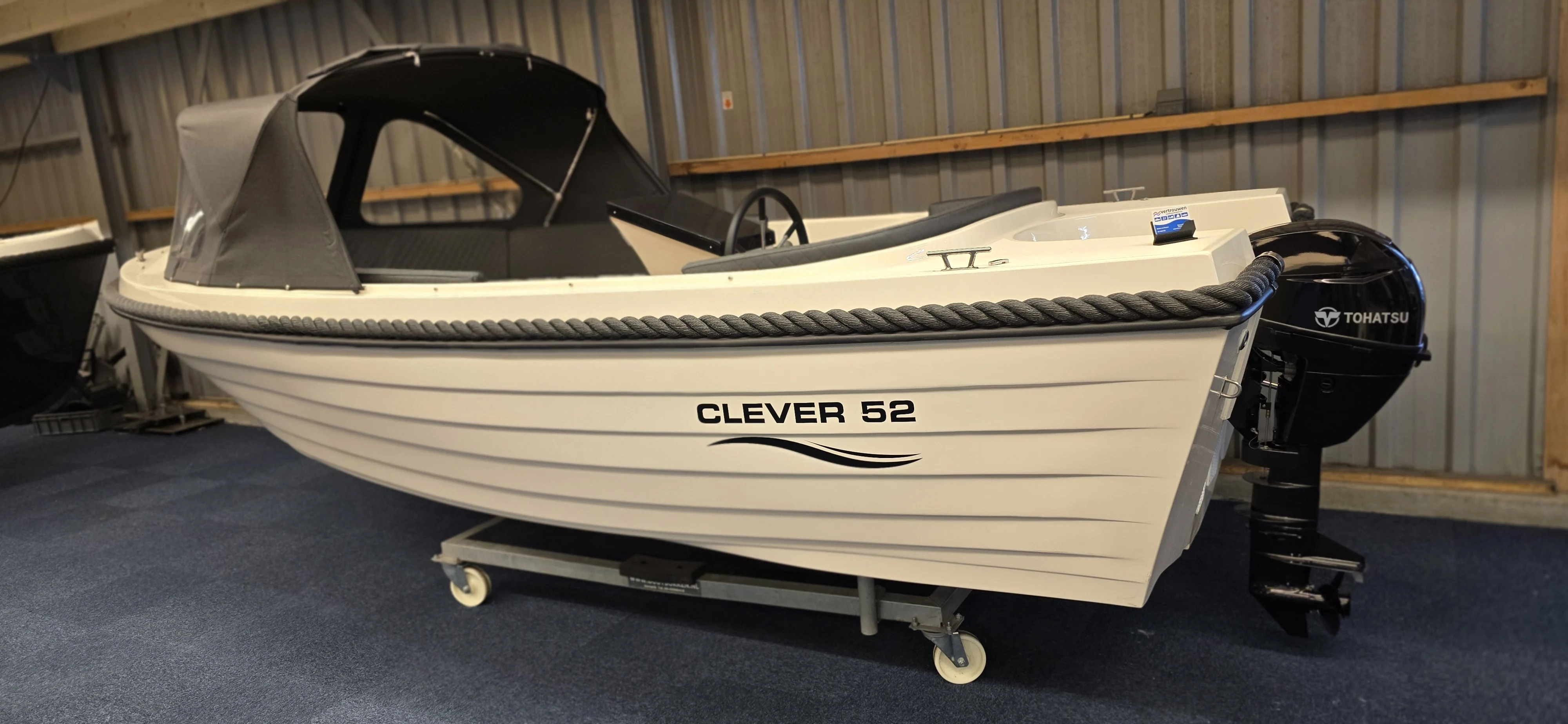 clever 52 met Tohatsu 9.9 pk inj – WS Vertrouwen — foto 6 van 12