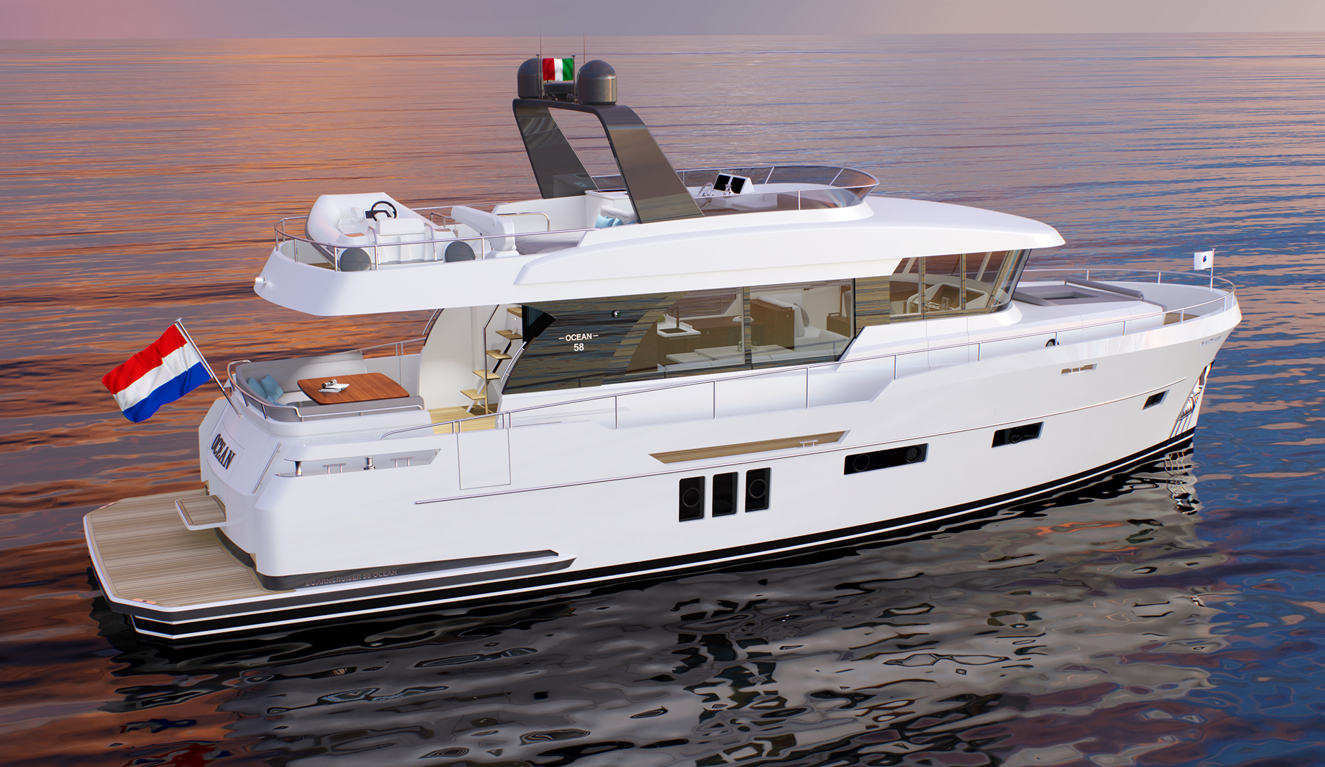 Boarncruiser 58 Ocean - Flybridge