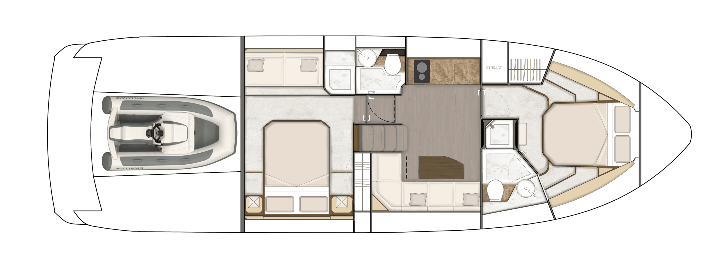 Fairline Targa 45 GT — foto 137 van 139