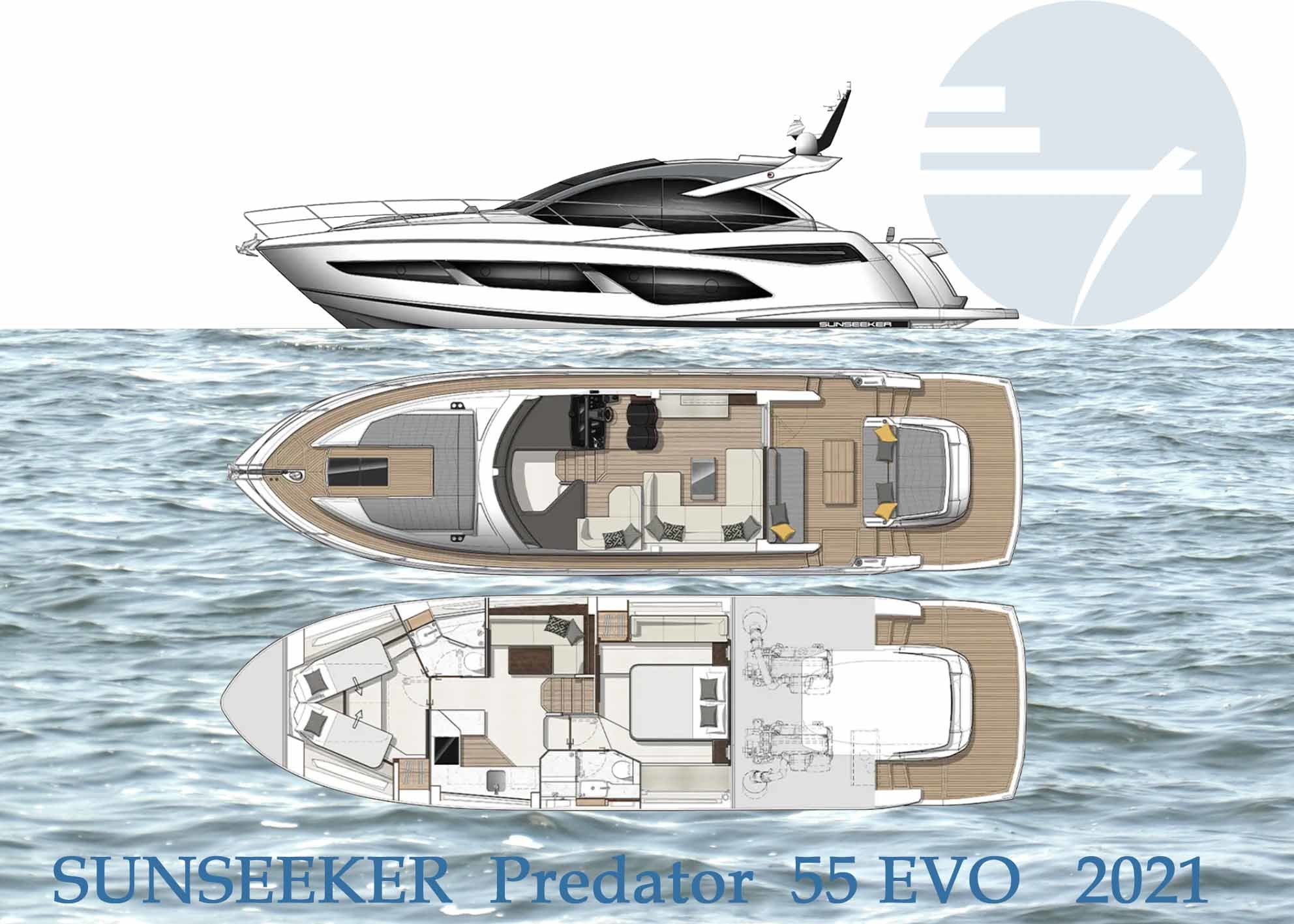 Sunseeker Predator 55 EVO — foto 69 van 70