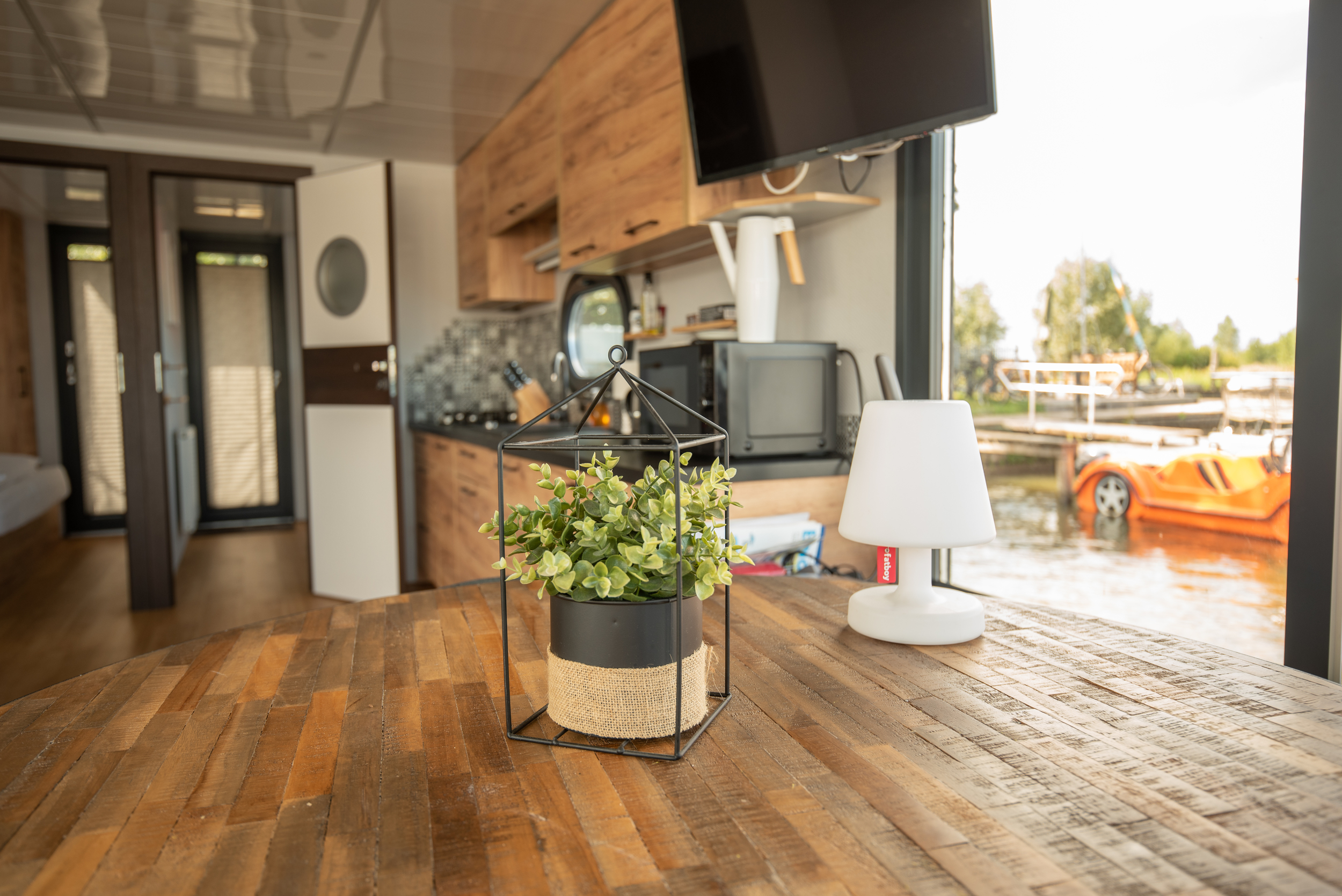 Campi 400 Houseboat Met Ligplaats , Eigen Steiger En Chartermogelijkheid - Foto 5