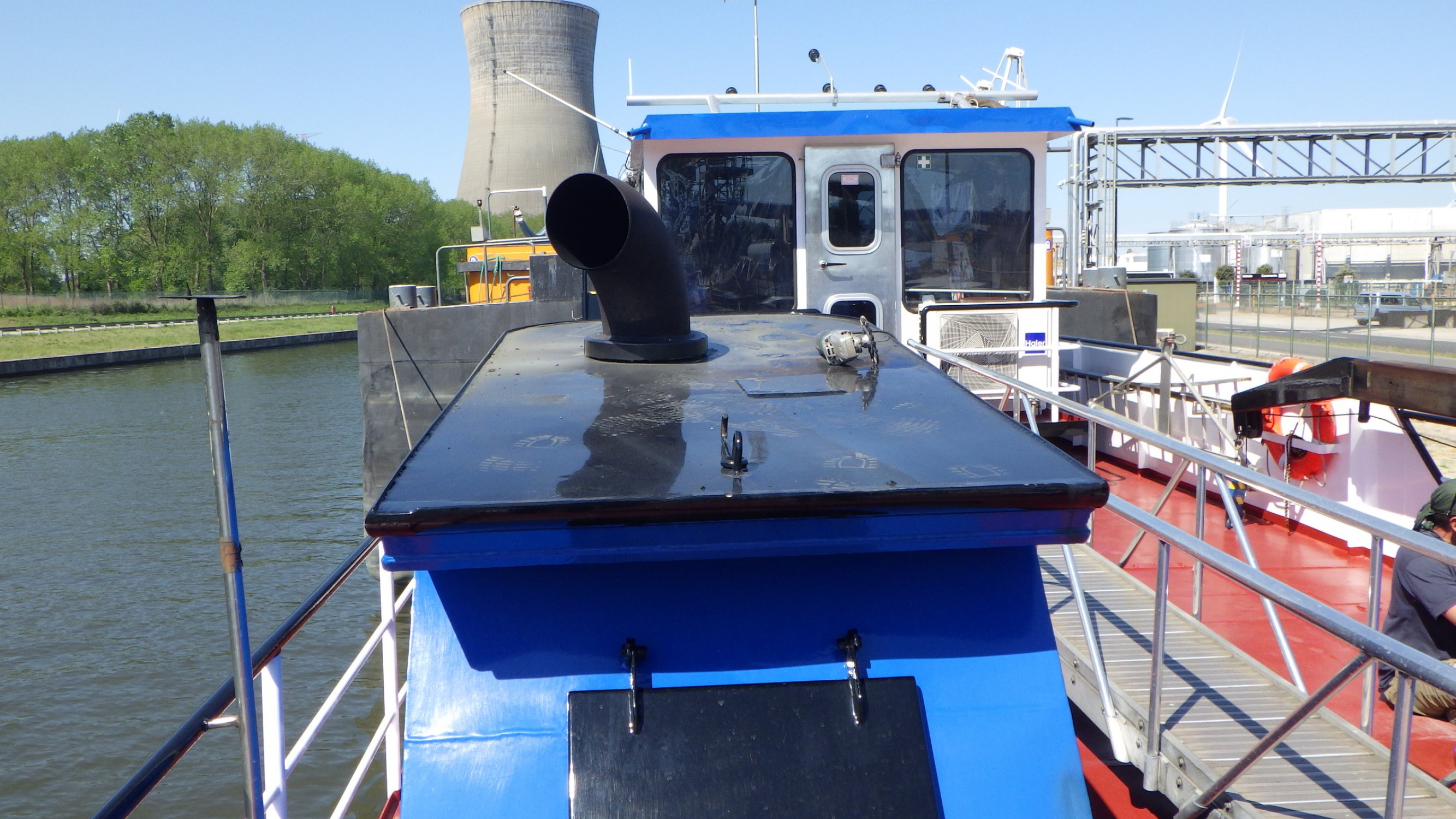 / Type / Reductie Inland Duwboot - Beroepsschip - Staal - 1968 — foto 11 van 12