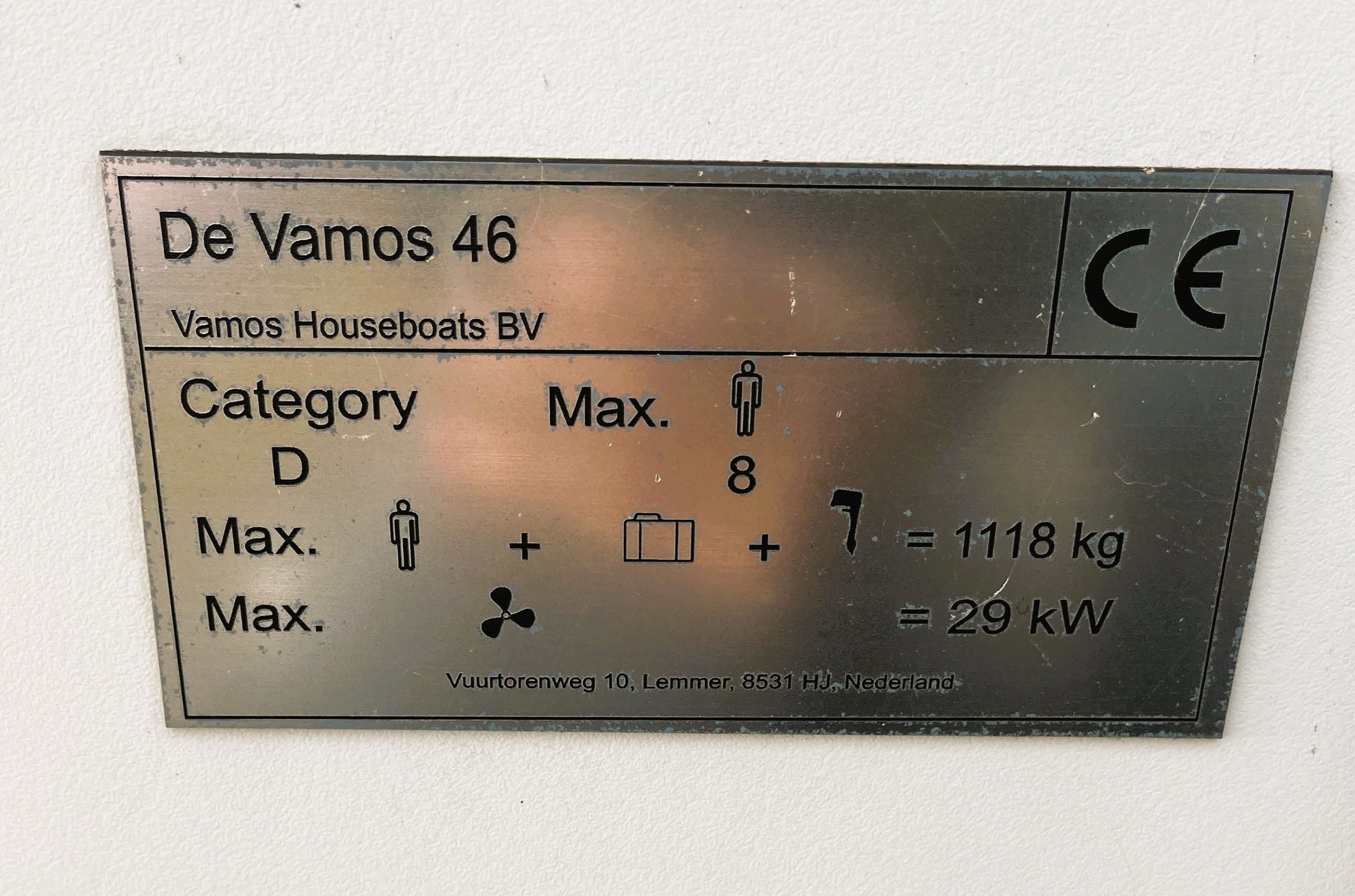 Vamos 46 Houseboat Met Ligplaats Beschikbaar — foto 22 van 29