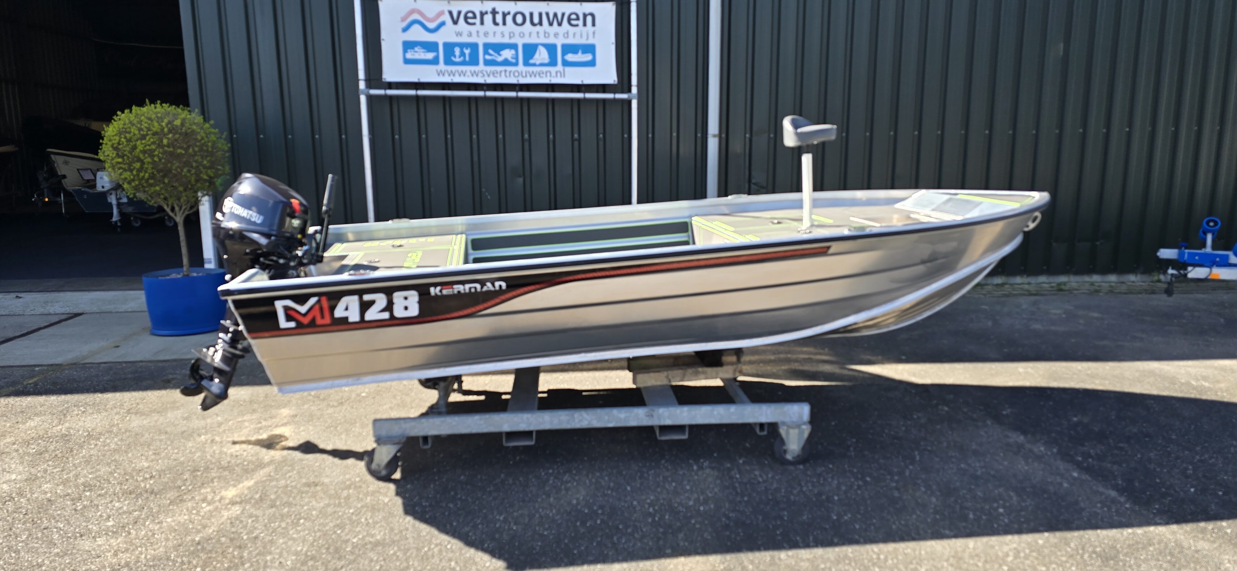 kerman 428 aluminium visboot – WS Vertrouwen — foto 2 van 12