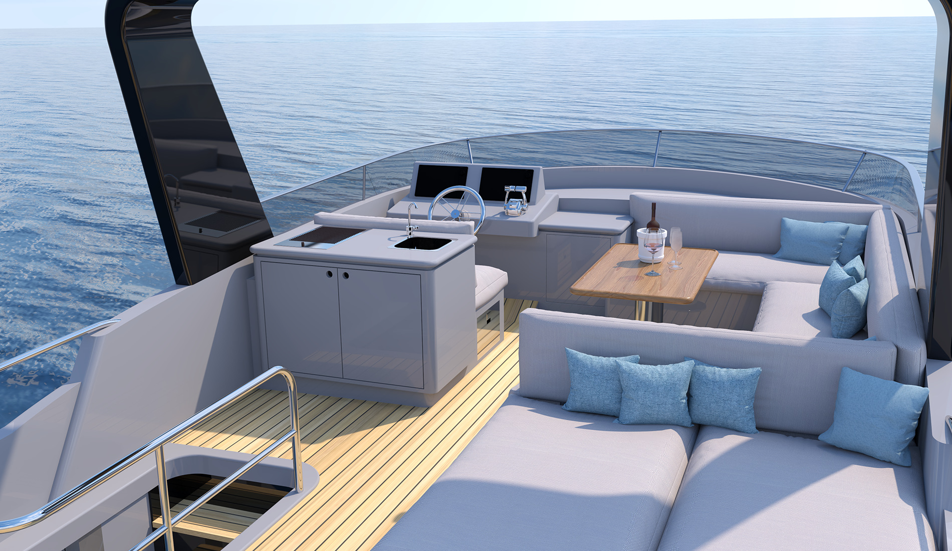 Boarncruiser 53 Ocean - Flybridge — foto 4 van 29