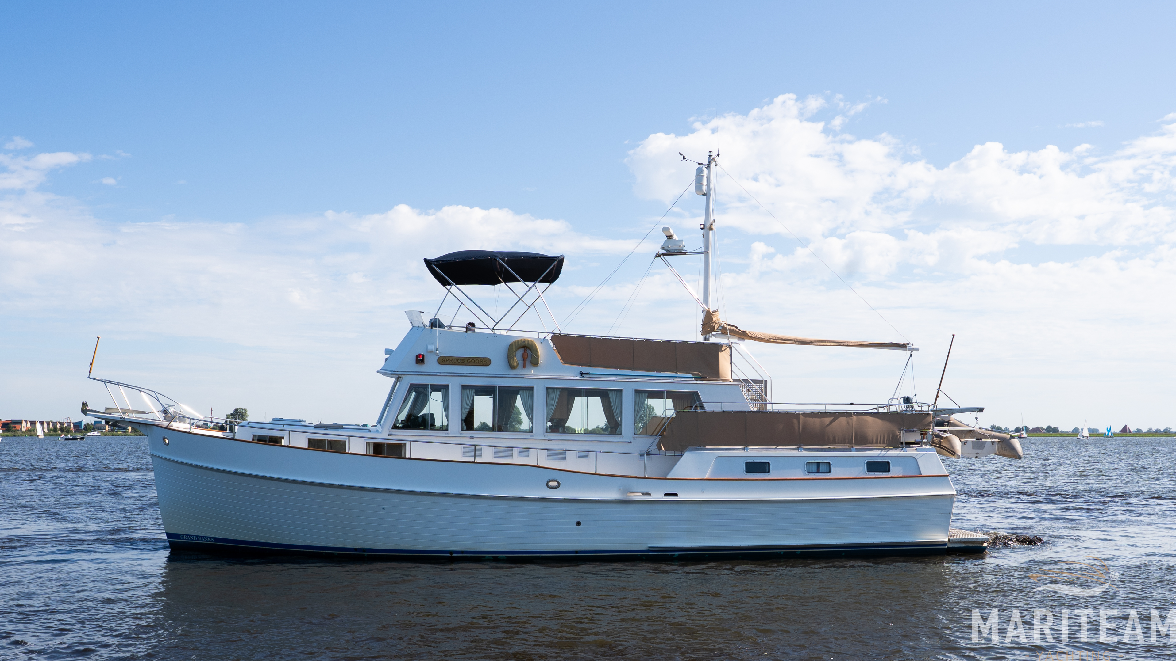 hoofdmotor(en): Grand Banks 49 Motoryacht 'Spruce Goose' — foto 5 van 7