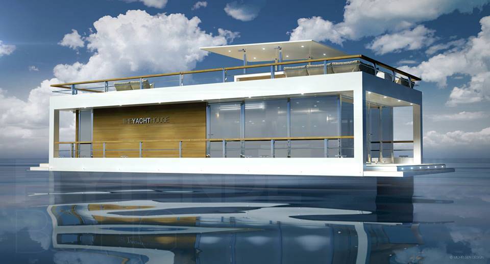 Houseboat The Yacht House 70 – Woonboot op maat 14,95m - Foto 2
