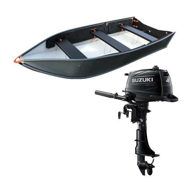 Polderboat + Suzuki 4pk — foto 2 van 5