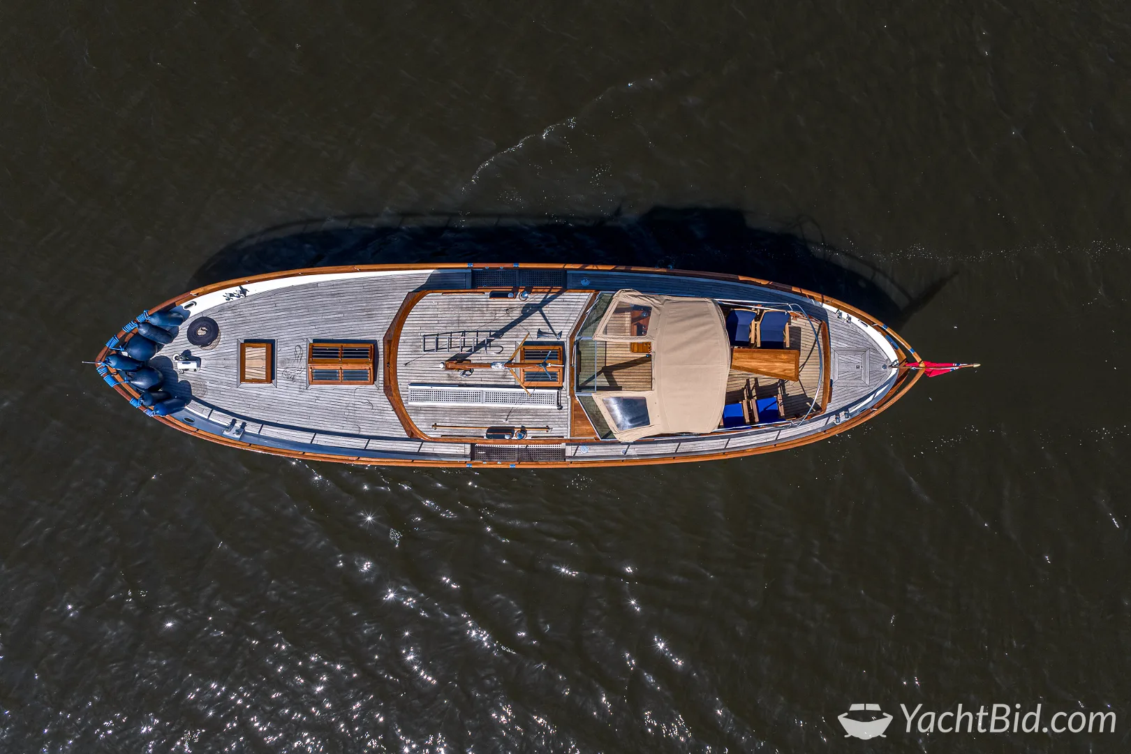 Classic KOK Canoe Stern 16.50 'Uiver' — foto 12 van 12
