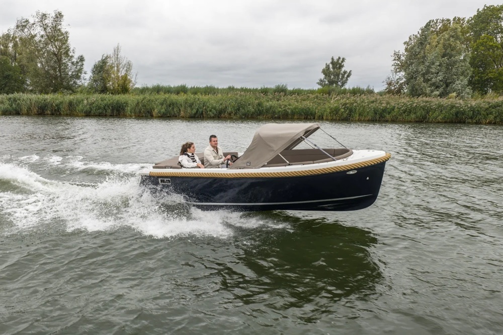 Maxima 600 Tender Sloep, 30PK Honda, Navy NIEUW MODEL MET ACHTERINSTAP — foto 6 van 6