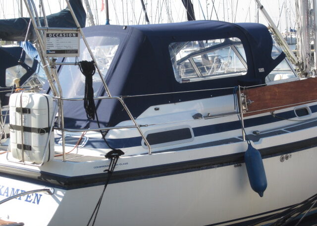 Compromis C34 bj 2000 met nieuwe sprayhood en achtertent, long distance cruiser - C — foto 3 van 12