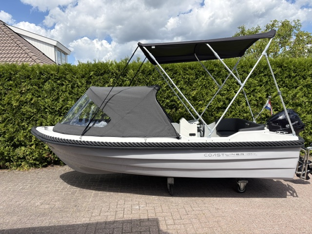 DEMO!! Coastliner 439XL met Tohatsu 9.9/20 PK en buiskap