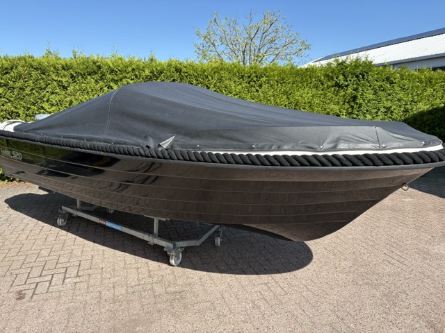 VAARKLAAR!! Twins 520 met Honda 20 PK en  Dekzeil — foto 18 van 18
