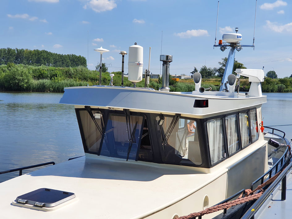 ex Patrouille vaartuig / Varend Woonschip 18.26 met UBC — foto 10 van 68