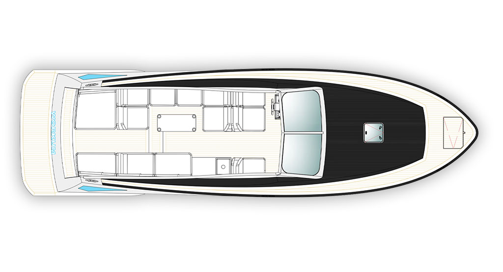 Sichterman T38 met Volvo Penta D4-300 DPI — foto 23 van 24