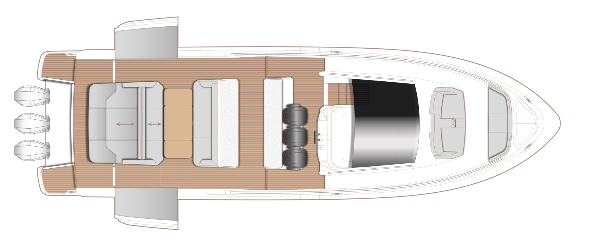 Princess C48 Open — foto 10 van 11