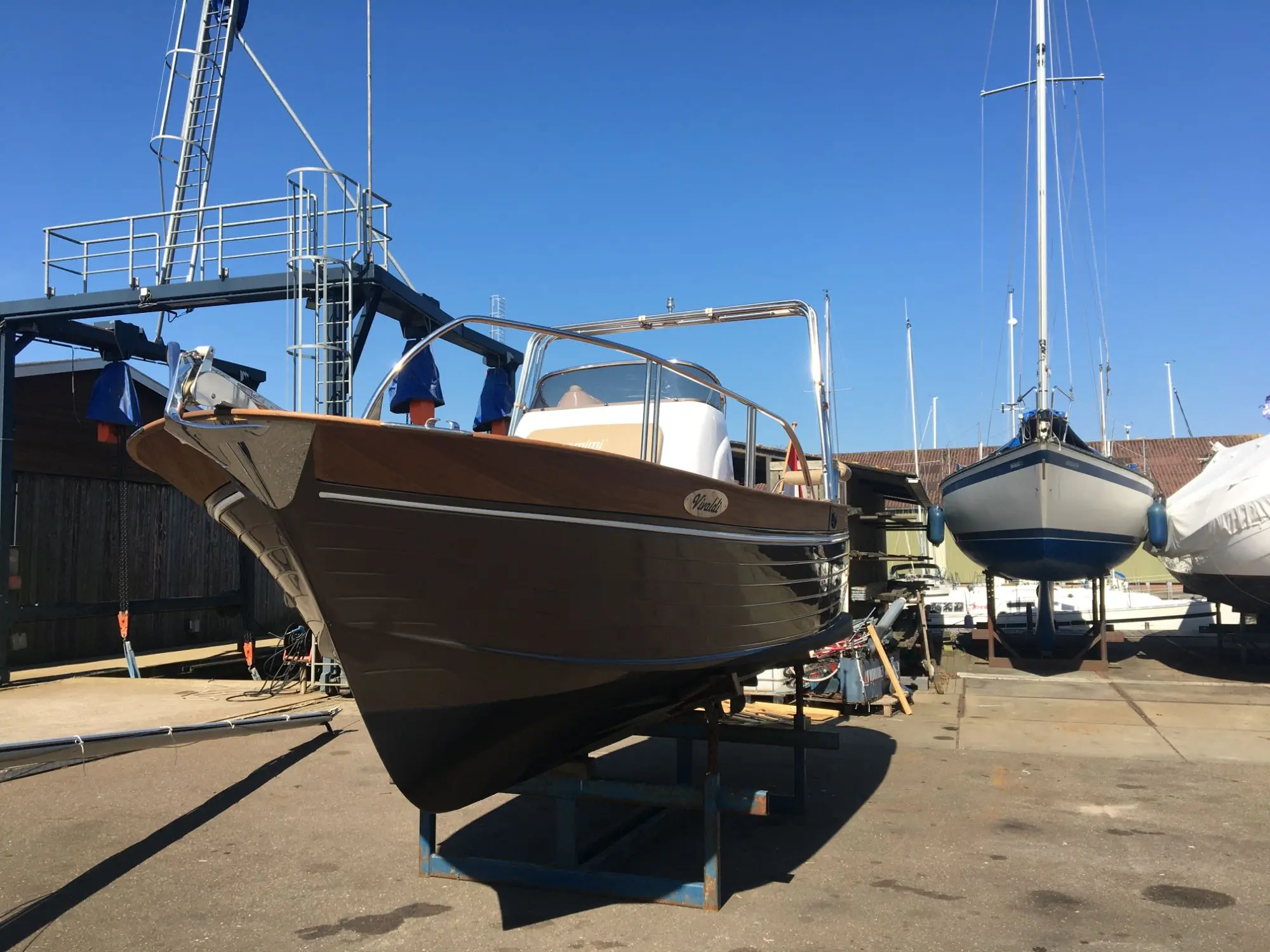 Mimi Libeccio 750 Open (2016) – Perfect onderhouden Italiaanse klassieker met Yanmar 110 pk — foto 2 van 6