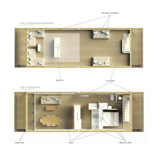Houseboat The Yacht House 40 – Woonboot 12m stalen bodem - Foto 7