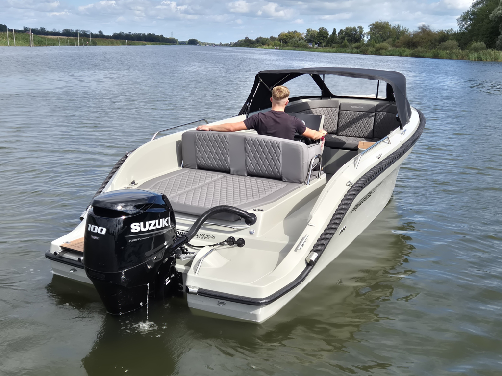 Topcraft 627 Tender | Nieuwe Suzuki 100PK | Vol opties