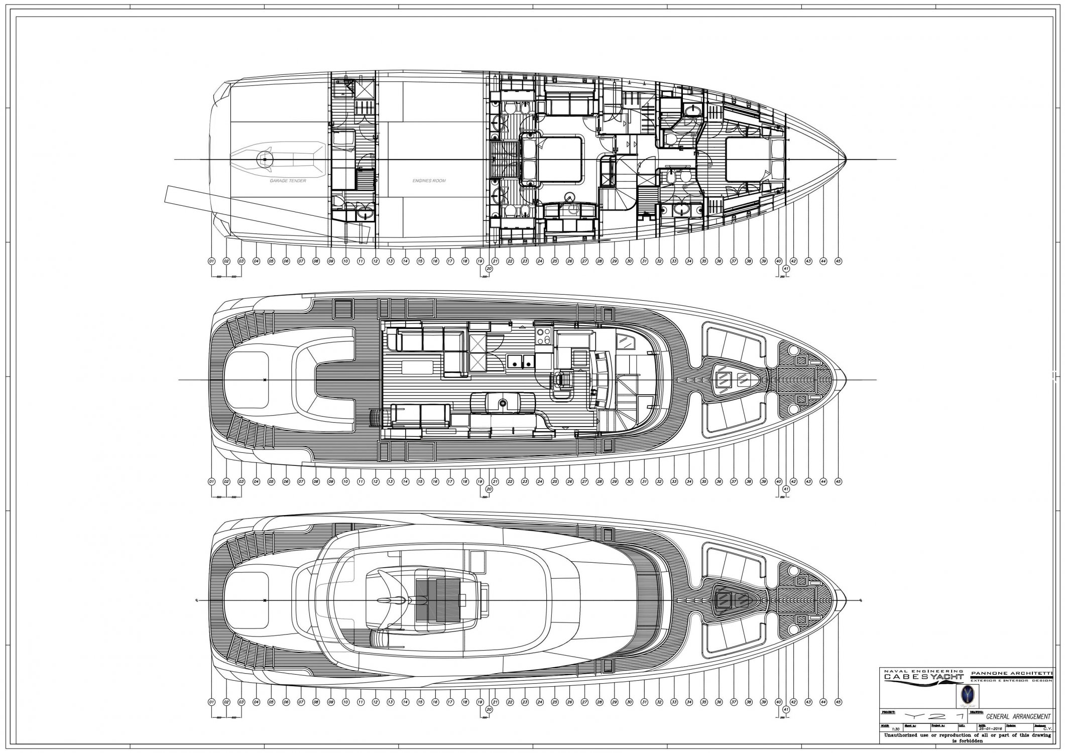 Italia Yachts (new Built) - Superjacht motor - Aluminium - 2025 — foto 3 van 6