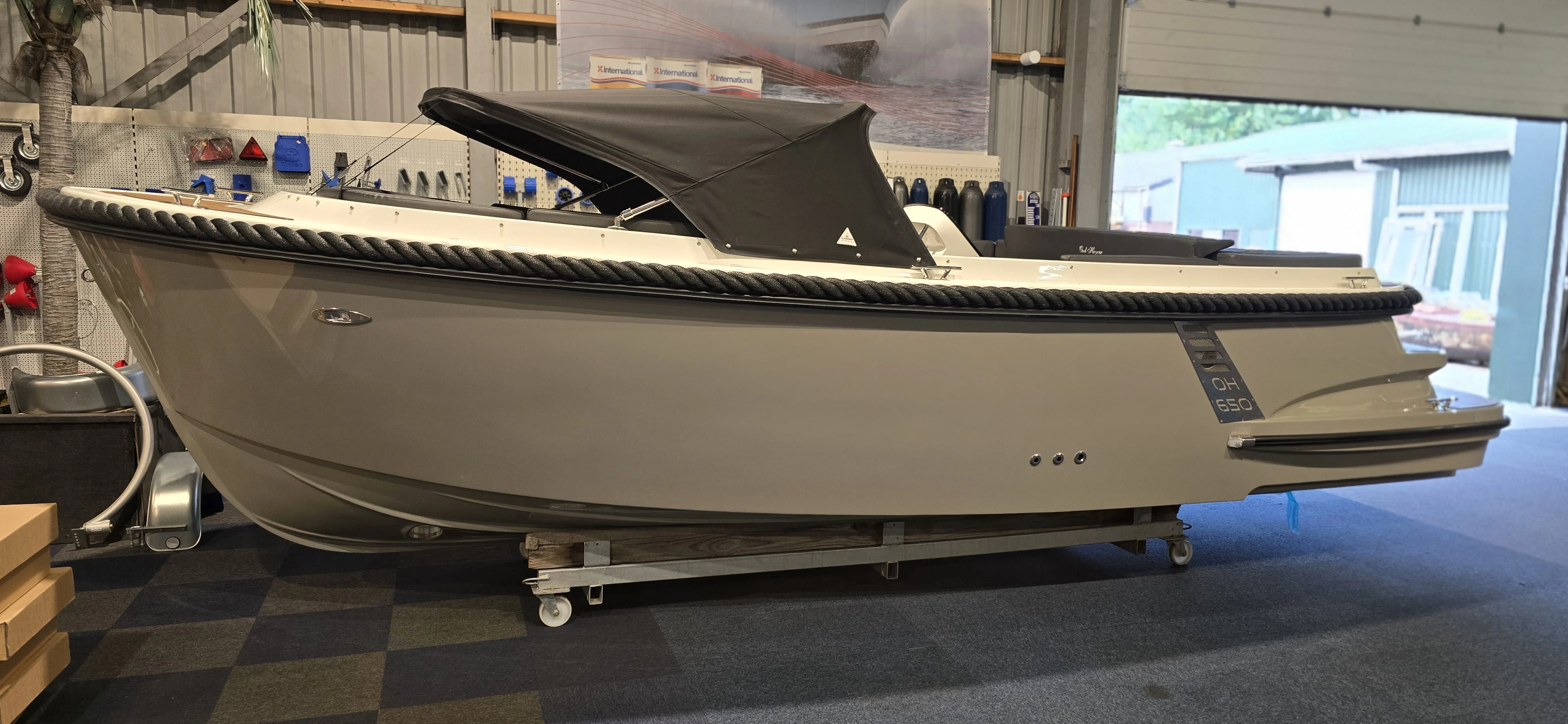 Oudhuijzer 650 tender met 30 pk Tohatsu etl – WS Vertrouwen — foto 2 van 12