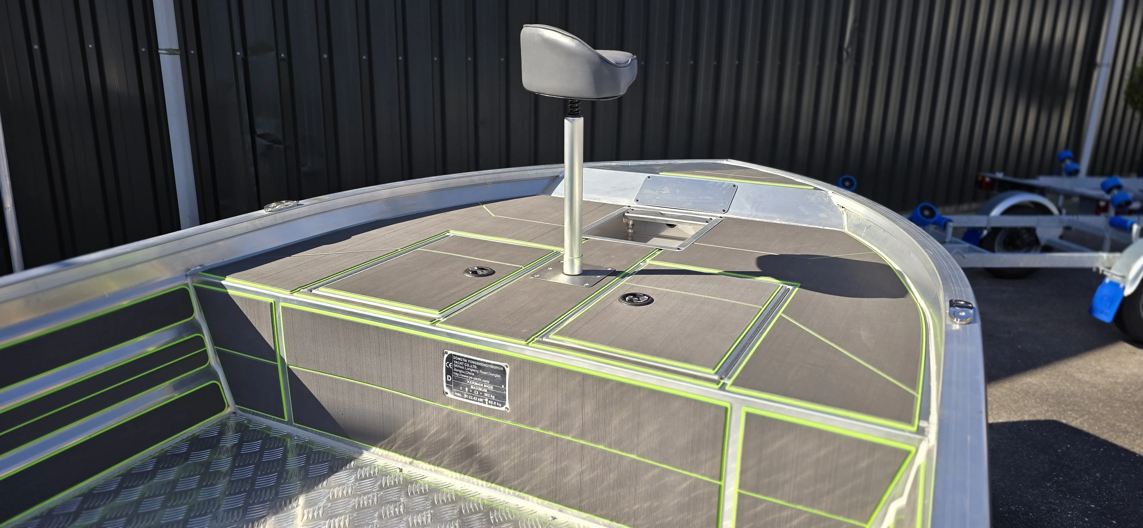 kerman 428 aluminium visboot – WS Vertrouwen — foto 7 van 12