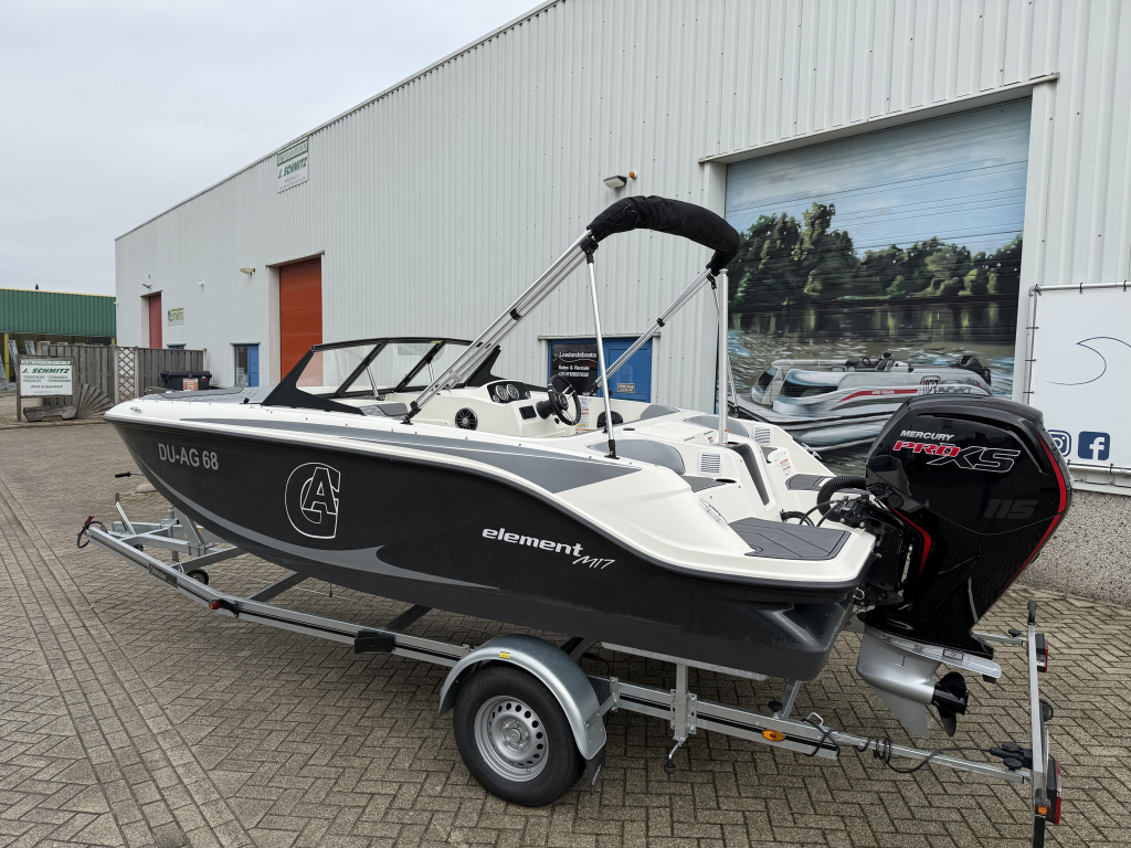 Bayliner Element M17 met Mercury 115pk Pro XS — foto 3 van 32