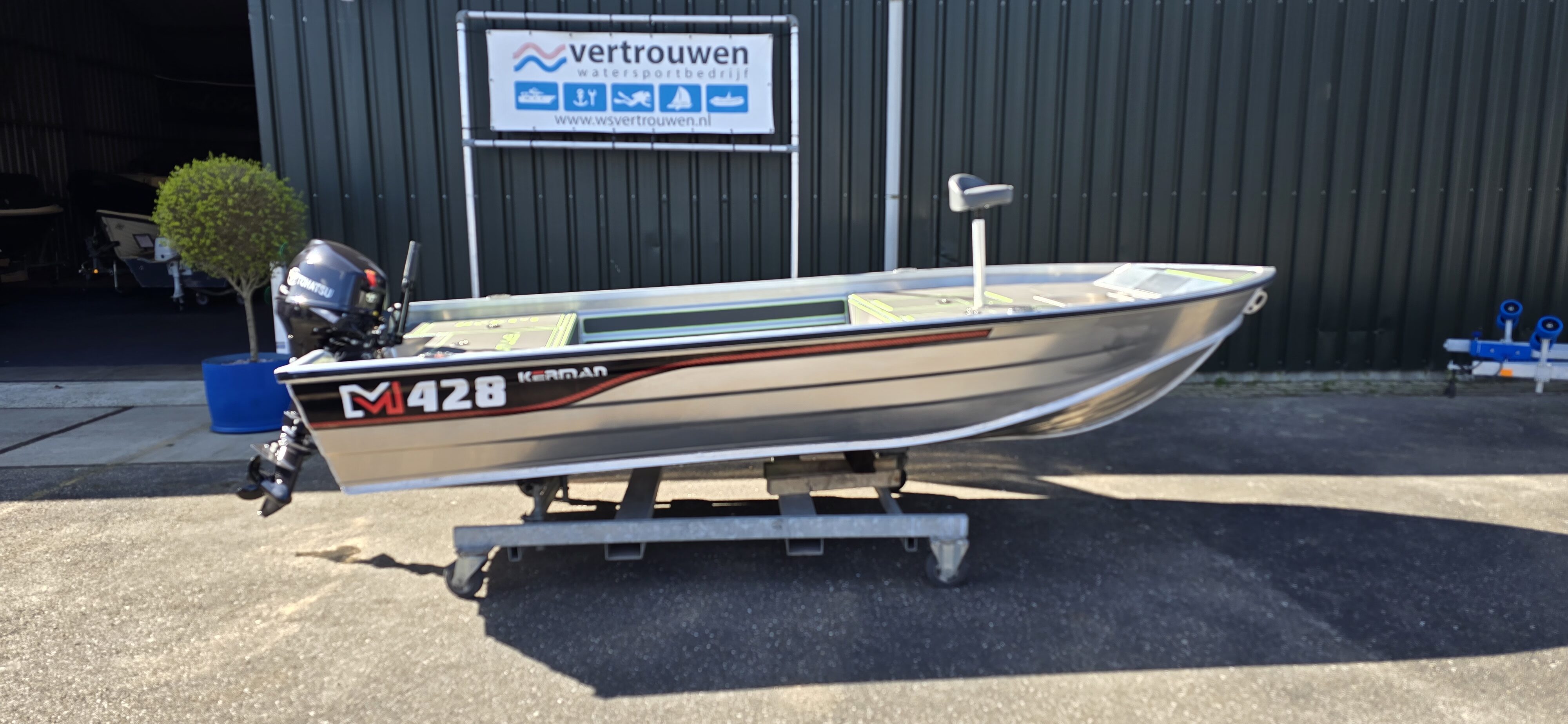 kerman 428 aluminium visboot – WS Vertrouwen — foto 3 van 12