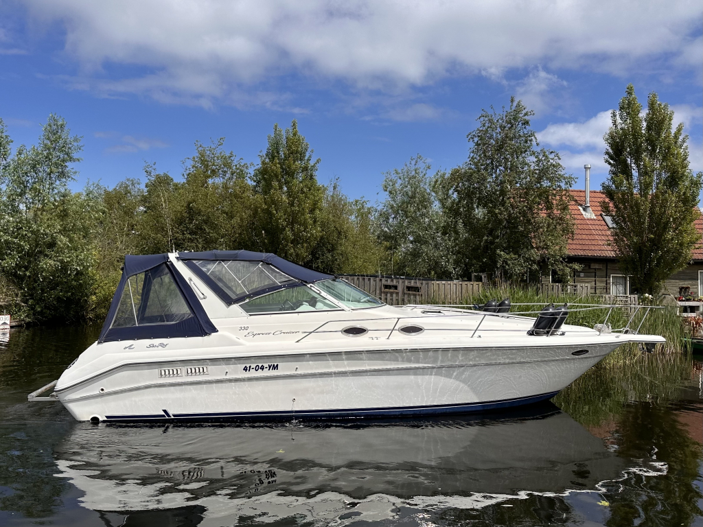 Sea Ray 330 - Boegschroef - Elektrisch Anker - 2 x 350 pk Mercruiser - 6 mnd garantie op motor. — foto 1 van 10