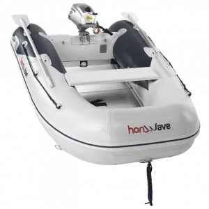 Honwave T30-AE2 Aluminiumbodem rubberboot — foto 3 van 5