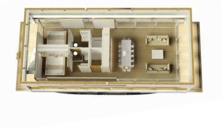 Houseboat The Yacht House 110 – modulaire woonboot 14,95m - Foto 5