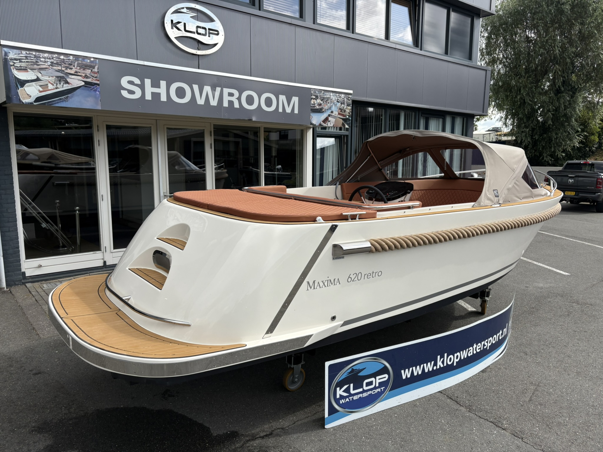Maxima Boats 620 retro MC crèmewit op voorraad — foto 3 van 11