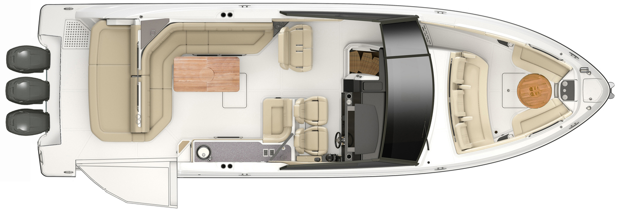 Sea Ray SLX 400 Outboard — foto 23 van 24
