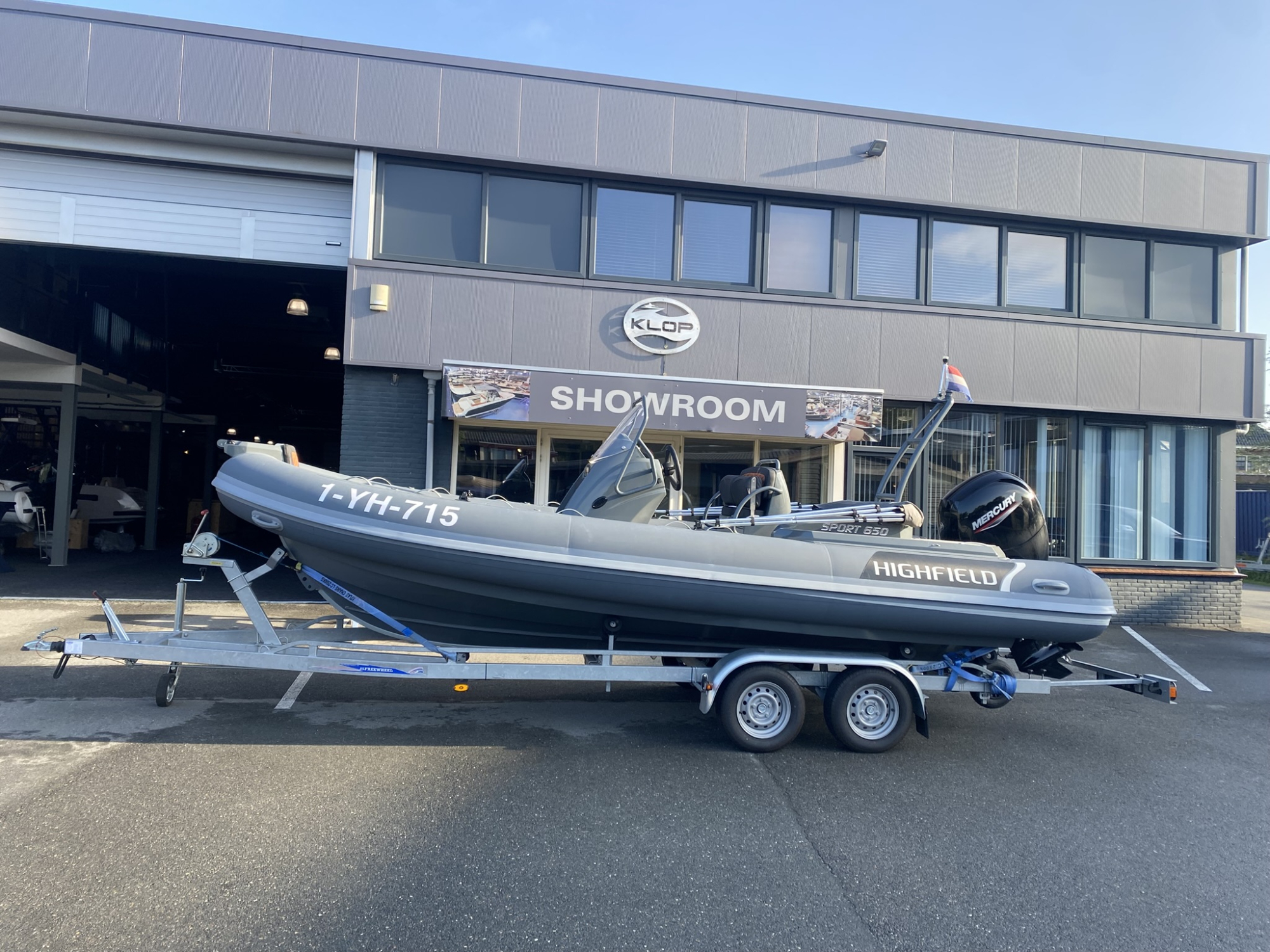 Highfield 650 Sport met Mercury 150 pk - Bouwjaar 2023!
