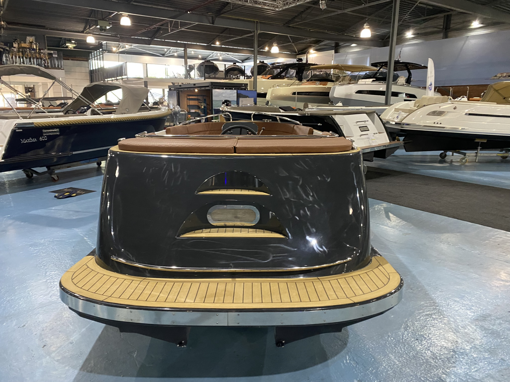 Maxima Boats 620 retro MC zwartgrijs/wit - Op voorraad! — foto 3 van 5