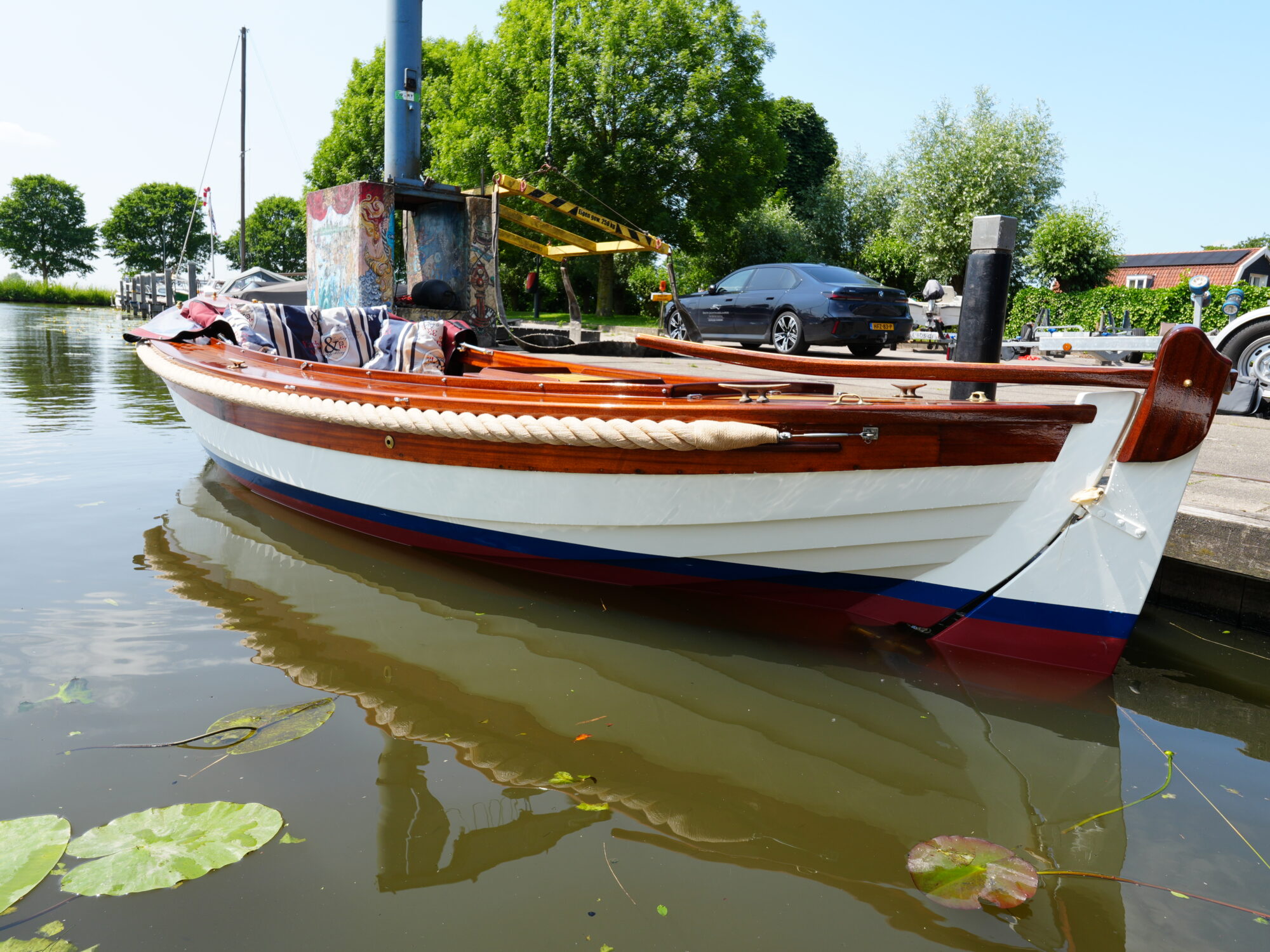Kapitein Klassieke Mahoniehouten Sloep 6.20 — foto 19 van 19