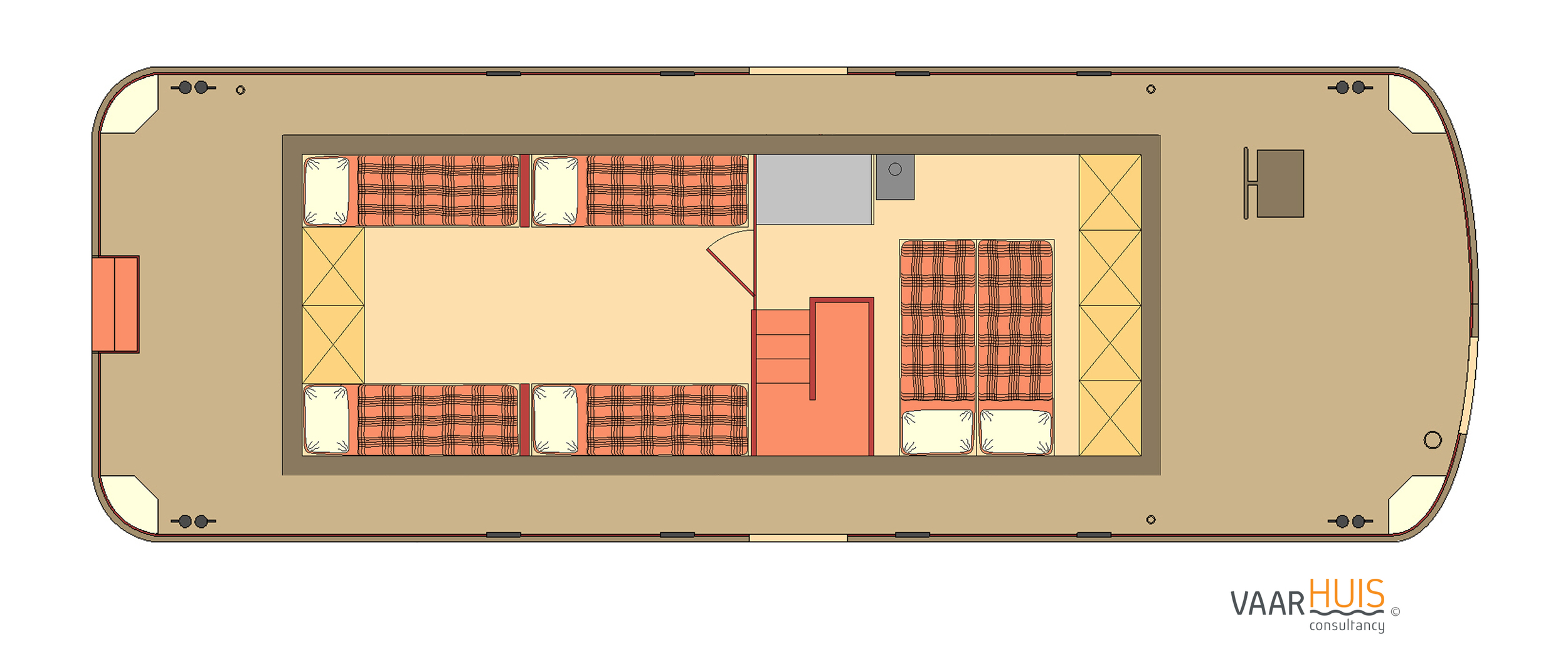 Prins HomeShip 1350 | VaarHuis | Houseboat | Flark | Varende Huisboot — foto 38 van 47