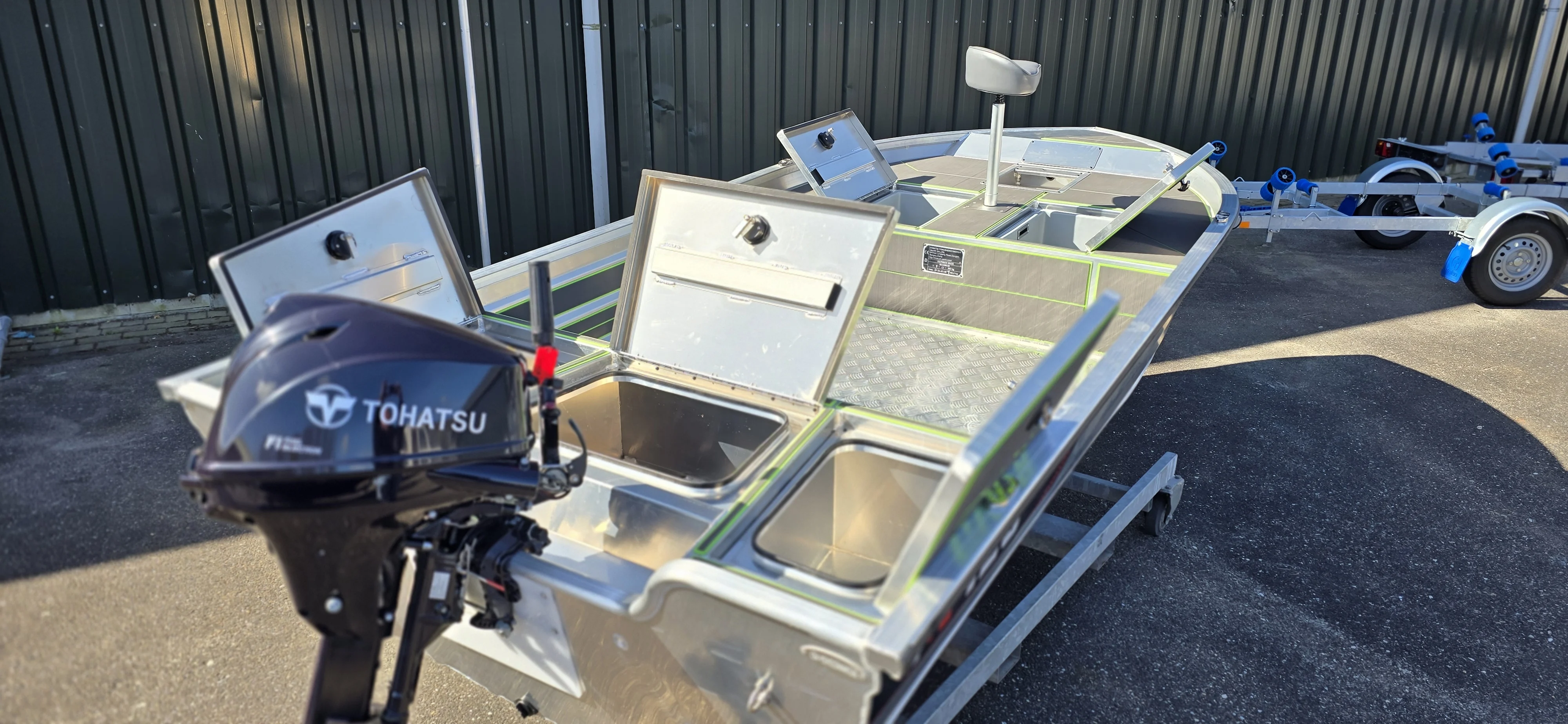 kerman 428 aluminium visboot – WS Vertrouwen — foto 10 van 12