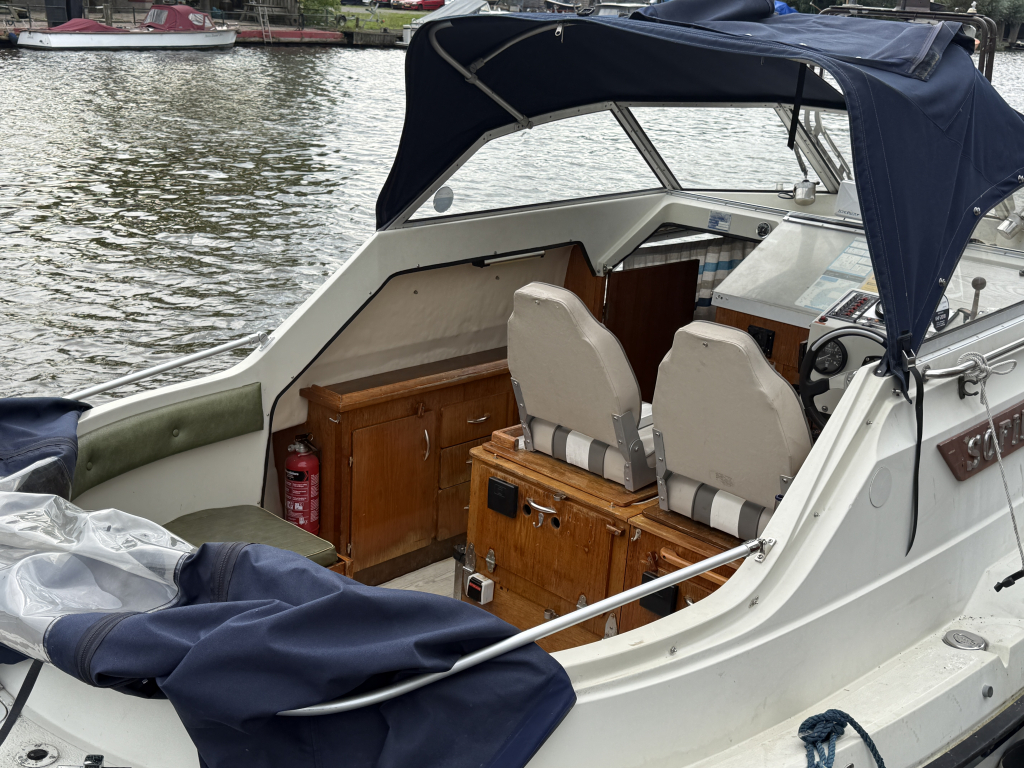 Fram 690 Noorse Spitsgatter boegschroef, nieuwe tent! — foto 4 van 9